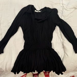 Black dress, size small, brand: mustard seed (boutique dress)